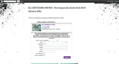 Desktop Screenshot of elcentesimomono.com.ar